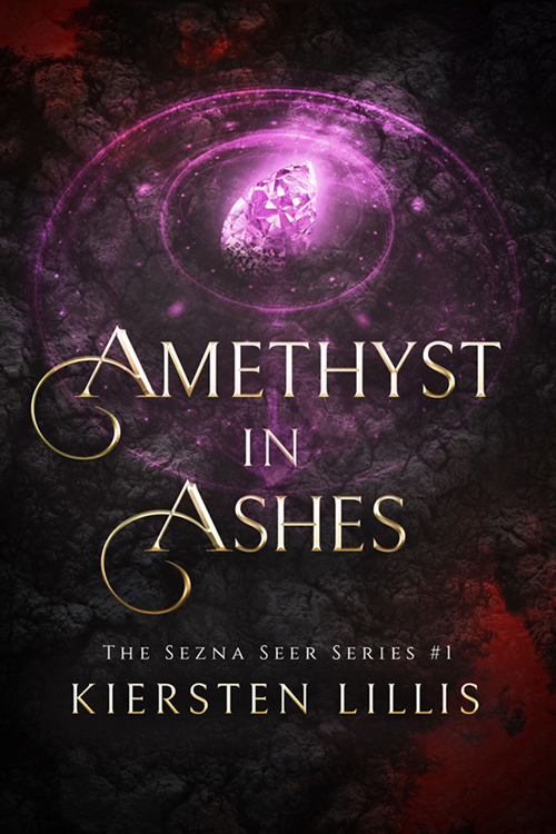 Fantasy Book Cover Design: Amethyst in Ashes